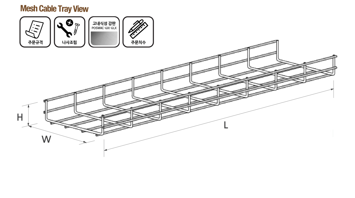 Mesh Cable Tray